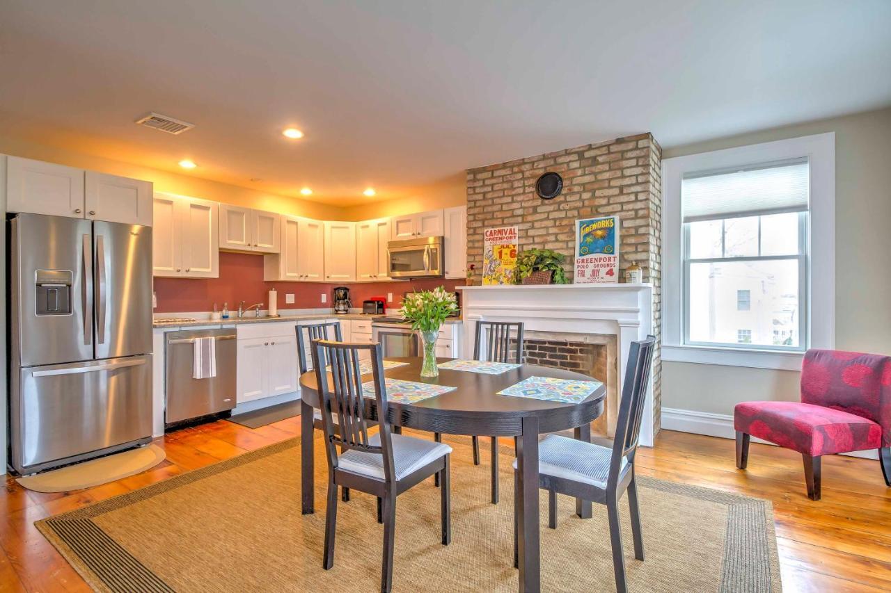 Bright Apartment - Half Mi To Greenport Harbor! 외부 사진